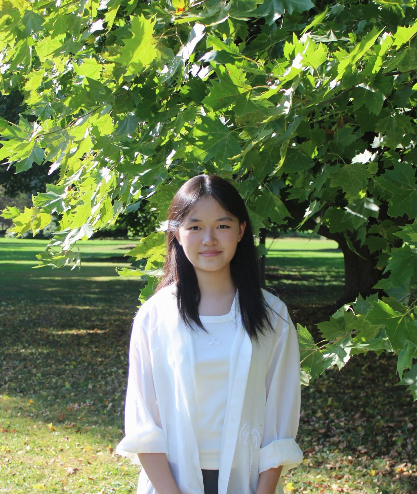 A photograph of the new assistant Jeane